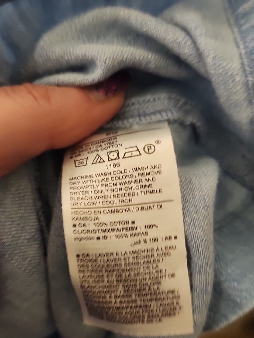 Old Navy Light Blue Puff-Sleeve Midi Dress - Picture 3 of 5